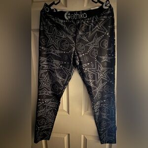 Ethika Black and White Leggings
